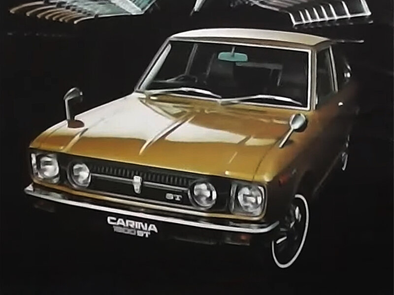 Toyota Carina (TA10, TA12) 1 поколение, рестайлинг, купе (08.1972 - 12.1973)